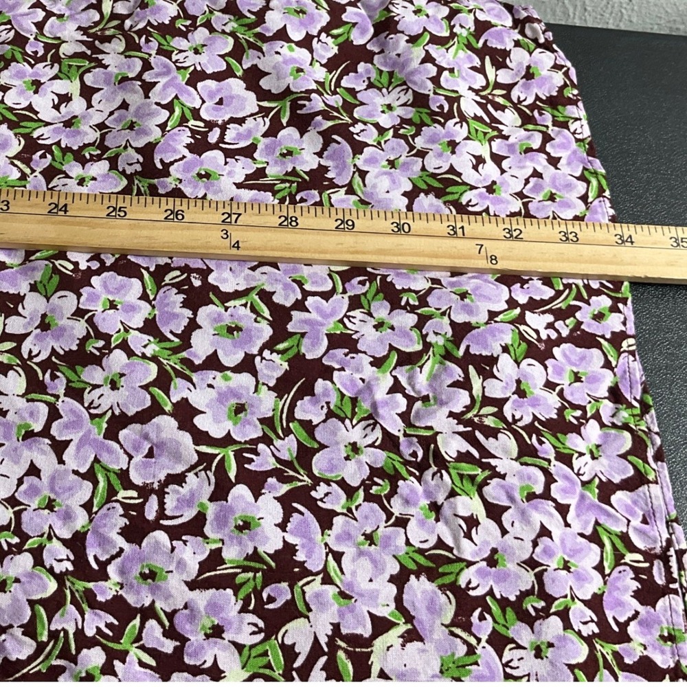BP Floral Print Slip Dress Dainty Cottage Babydoll Embroidered Trim Sz XL - Picture 12 of 13